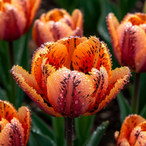 Тюльпан Литл Джем купить по цене от 199р. в интернет-магазине «Посадика» с доставкой почтой в в Звенигороде и по всей России – [изображение №1].