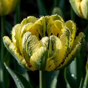 Тюльпан Стар Даст купить по цене от 229р. в интернет-магазине «Посадика» с доставкой почтой в в Звенигороде и по всей России – [изображение №1].