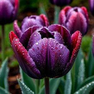 Тюльпан Уайлд Харт купить по цене от 600р. в интернет-магазине «Посадика» с доставкой почтой в в Звенигороде и по всей России – [изображение №1].