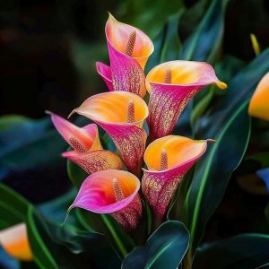 Калла Оникс купить по цене от 450р. в интернет-магазине «Посадика» с доставкой почтой в в Звенигороде и по всей России – [изображение №1].