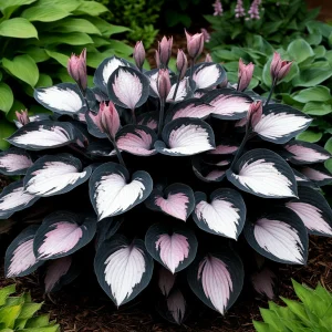 Хоста Веридия купить по цене от 349р. в интернет-магазине «Посадика» с доставкой почтой в в Звенигороде и по всей России – [изображение №1].