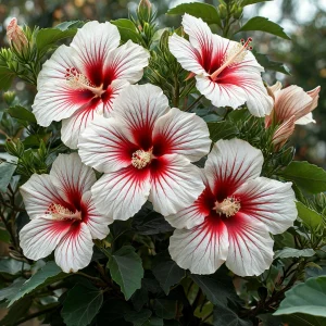 Гибискус Рэд Элеганс купить по цене от 380р. в интернет-магазине «Посадика» с доставкой почтой в в Звенигороде и по всей России – [изображение №1].