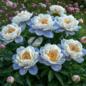 Пион Акварельный Этюд купить по цене от 806р. в интернет-магазине «Посадика» с доставкой почтой в в Звенигороде и по всей России – [изображение №1].