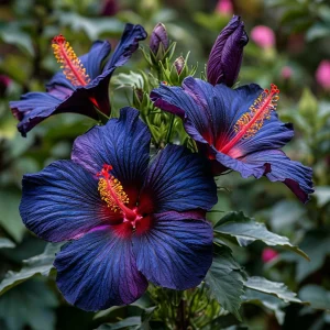 Гибискус Саншайн Кисс купить по цене от 450р. в интернет-магазине «Посадика» с доставкой почтой в в Звенигороде и по всей России – [изображение №1].