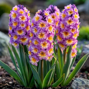 Гиацинт Пинк Перпл купить по цене от 2099р. в интернет-магазине «Посадика» с доставкой почтой в в Звенигороде и по всей России – [изображение №1].