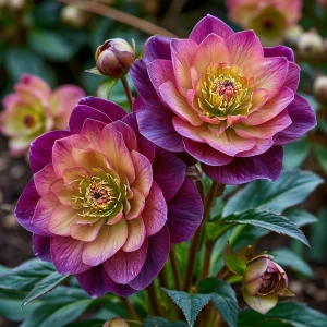 Морозник Претти Элен Рэд купить по цене от 509р. в интернет-магазине «Посадика» с доставкой почтой в в Звенигороде и по всей России – [изображение №1].