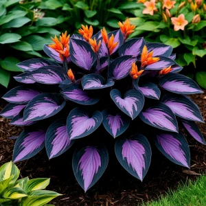 Хоста Эмбрайс купить по цене от 355р. в интернет-магазине «Посадика» с доставкой почтой в в Звенигороде и по всей России – [изображение №1].